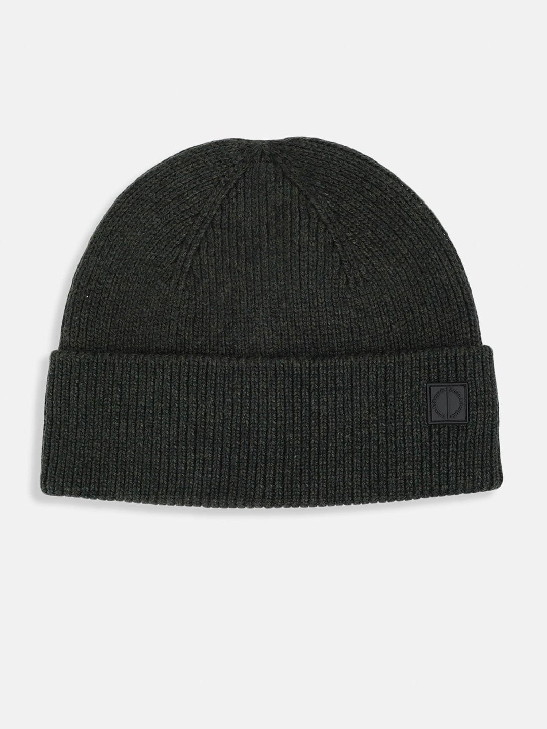 

Bruun & Stengade Men Ribbed Beanie, Green