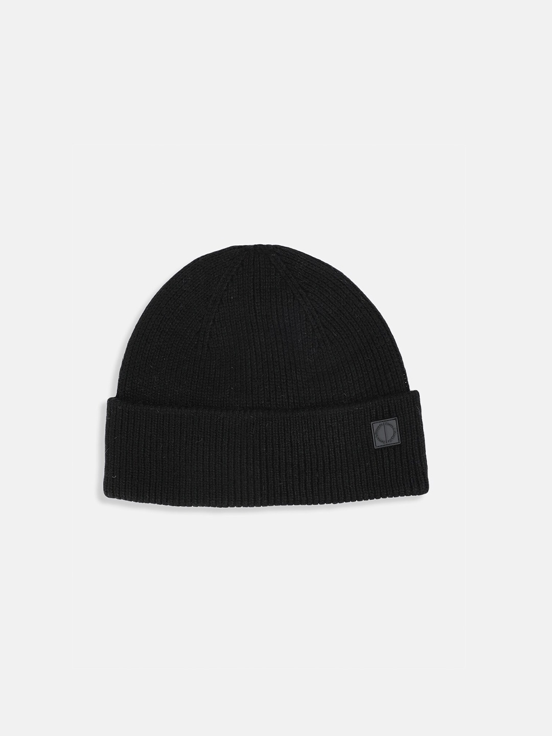 

Bruun & Stengade Men Ribbed Beanie, Black