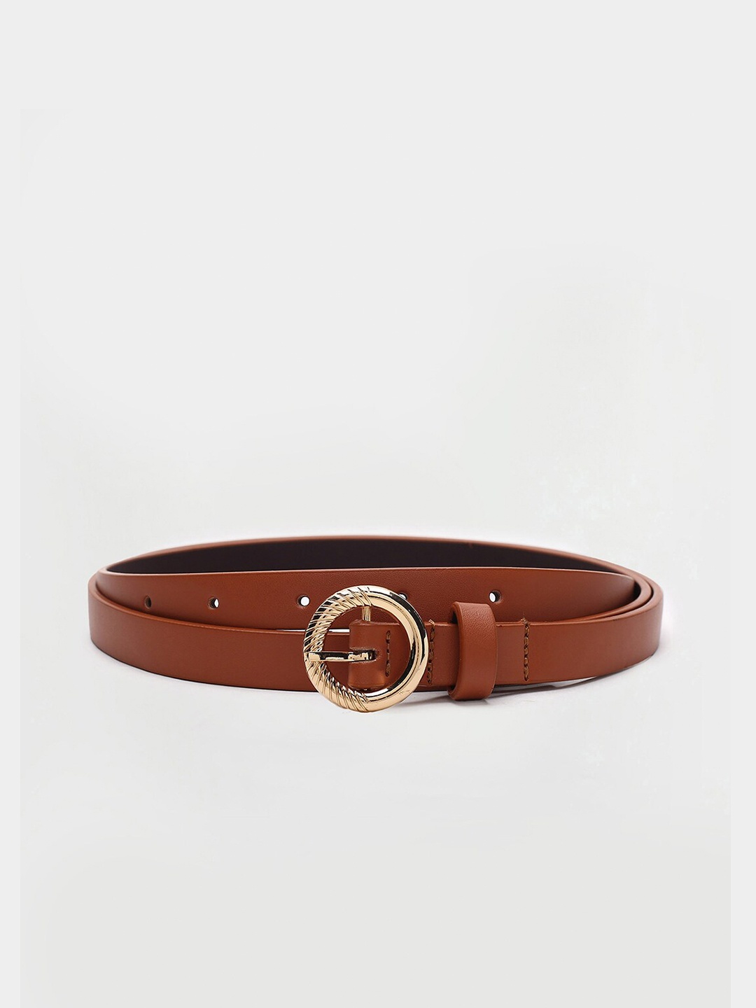 

max Women Slim Belt, Brown