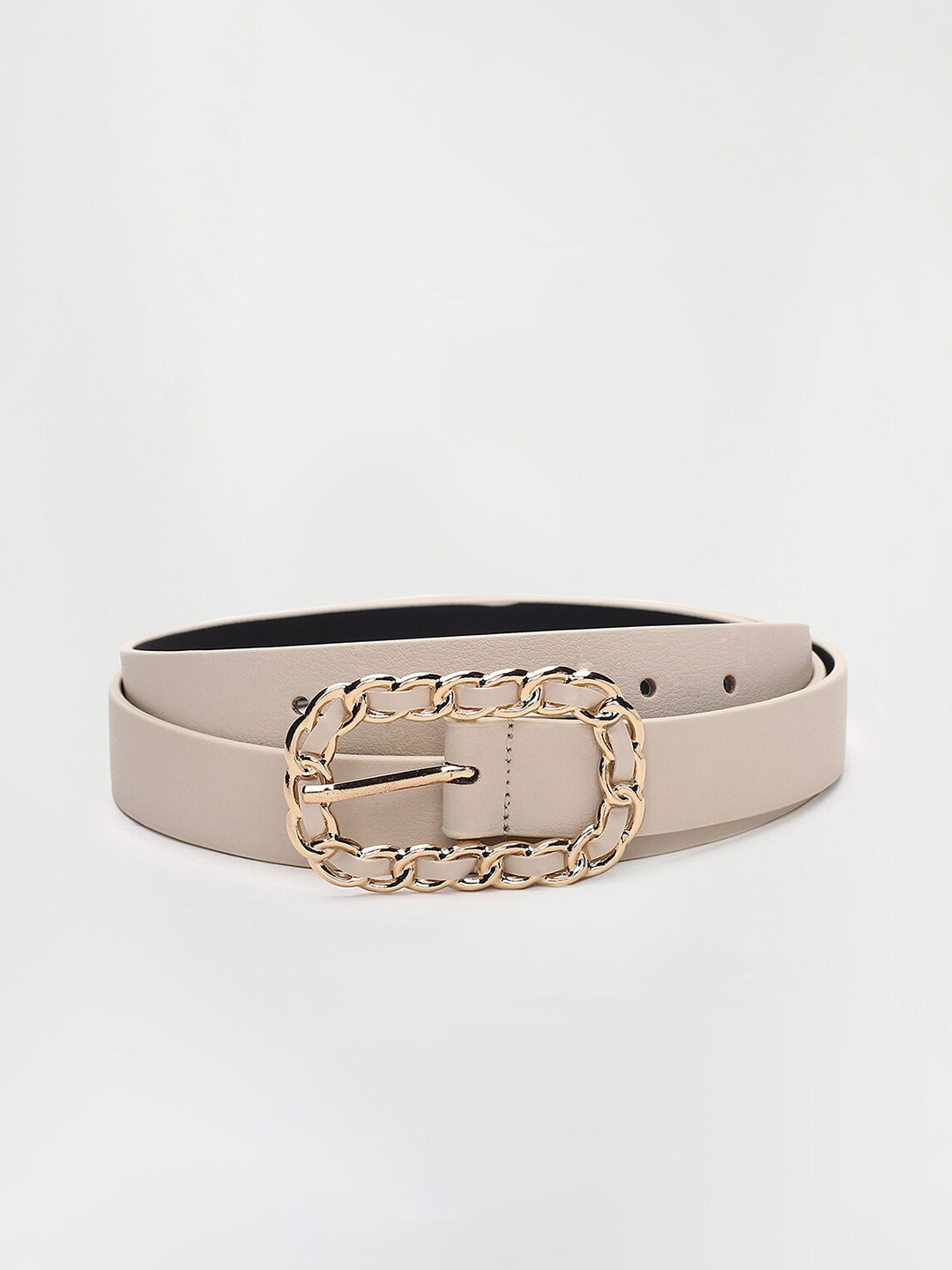 

max Women Slim Belt, Beige
