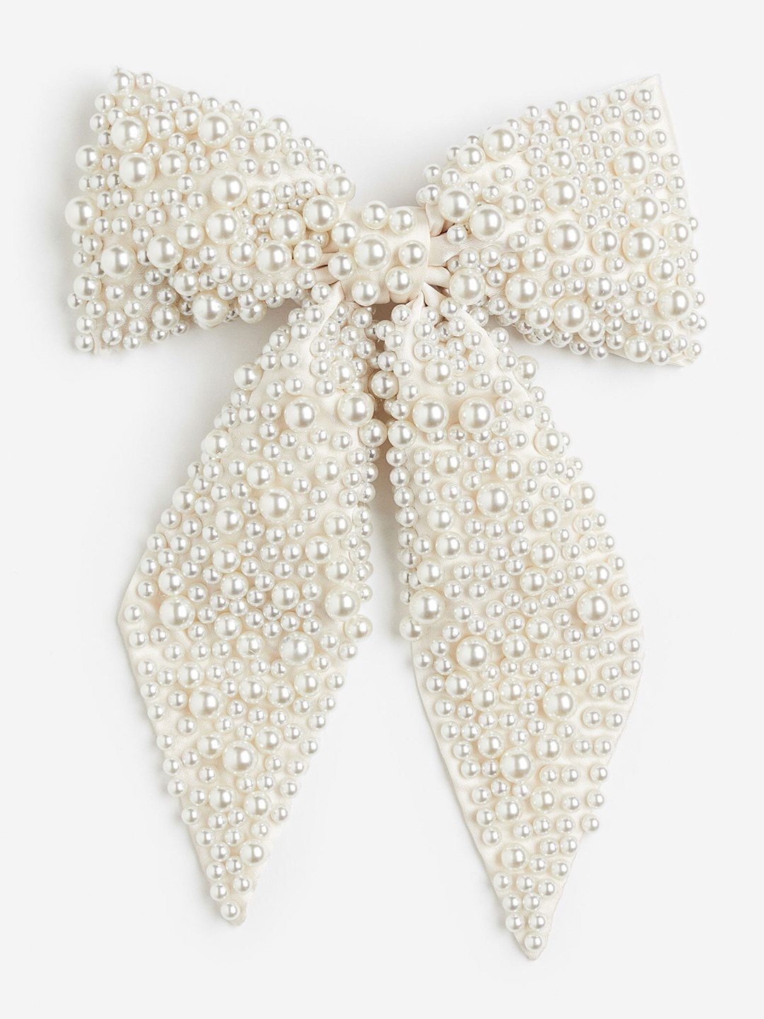 

H&M Bow-Decorated Hair Clip, White