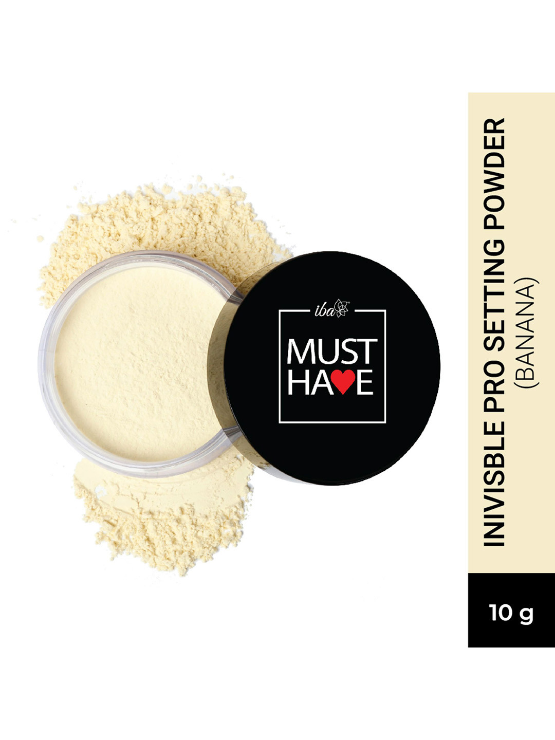 

Iba Must Have Invisible Pro Setting Powder - 10g - Banana 02, White
