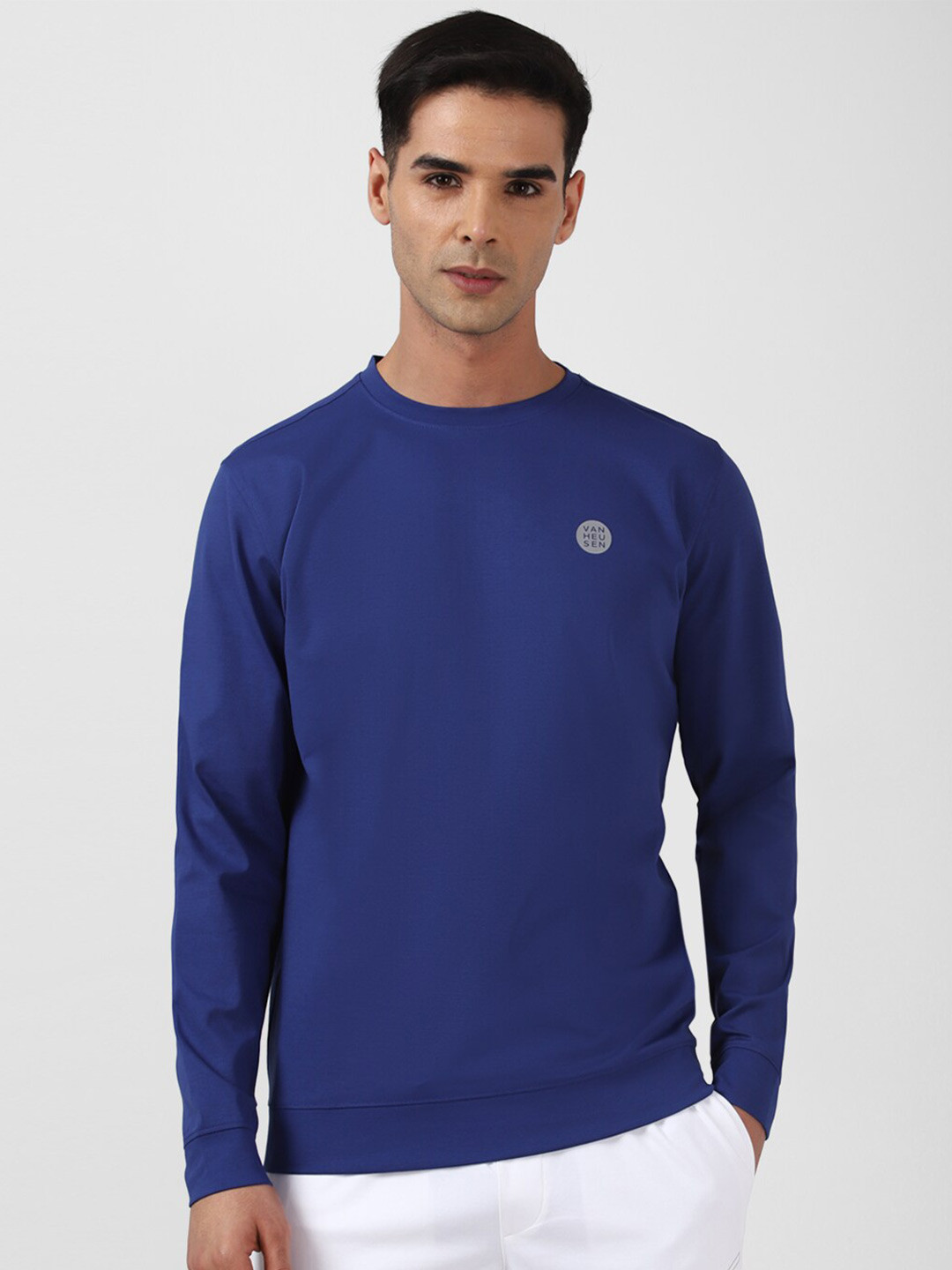 

Van Heusen Flex Crew Neck Pullover Sweatshirt, Blue