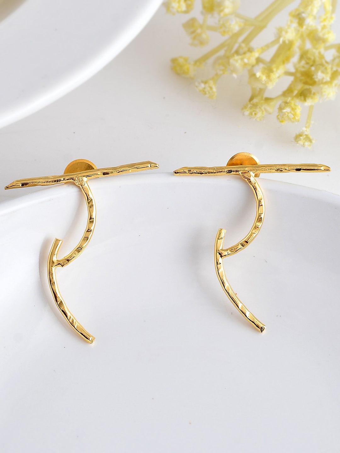 

ZURII Gold-Plated Classic Drop Earrings