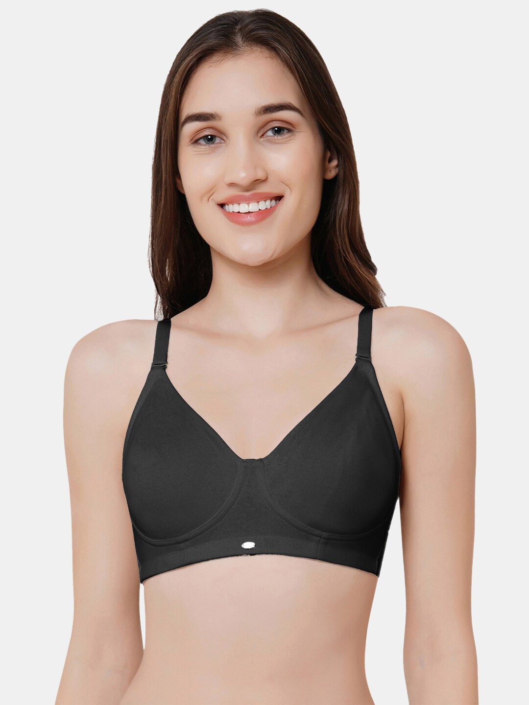 

Soie Full Coverage Bra With All Day Comfort, Black