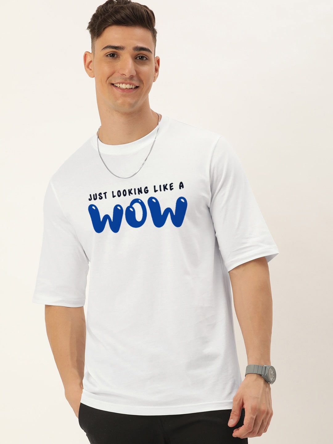 

Harvard White Typography Printed Pure Cotton T-shirt