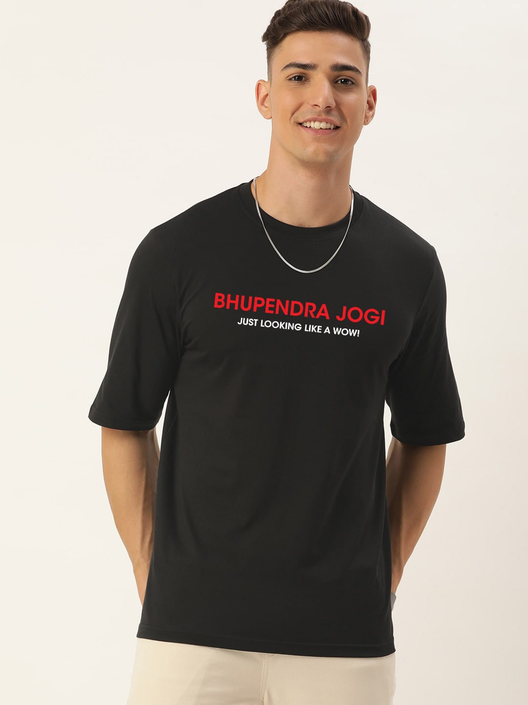 

Harvard Black Typography Printed Pure Cotton T-shirt