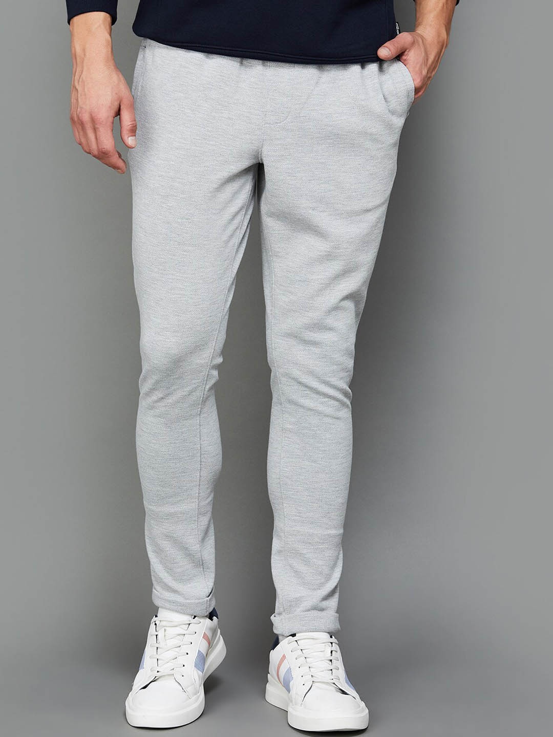 

Fame Forever by Lifestyle Men Regular Fit Cotton Track Pants, Grey