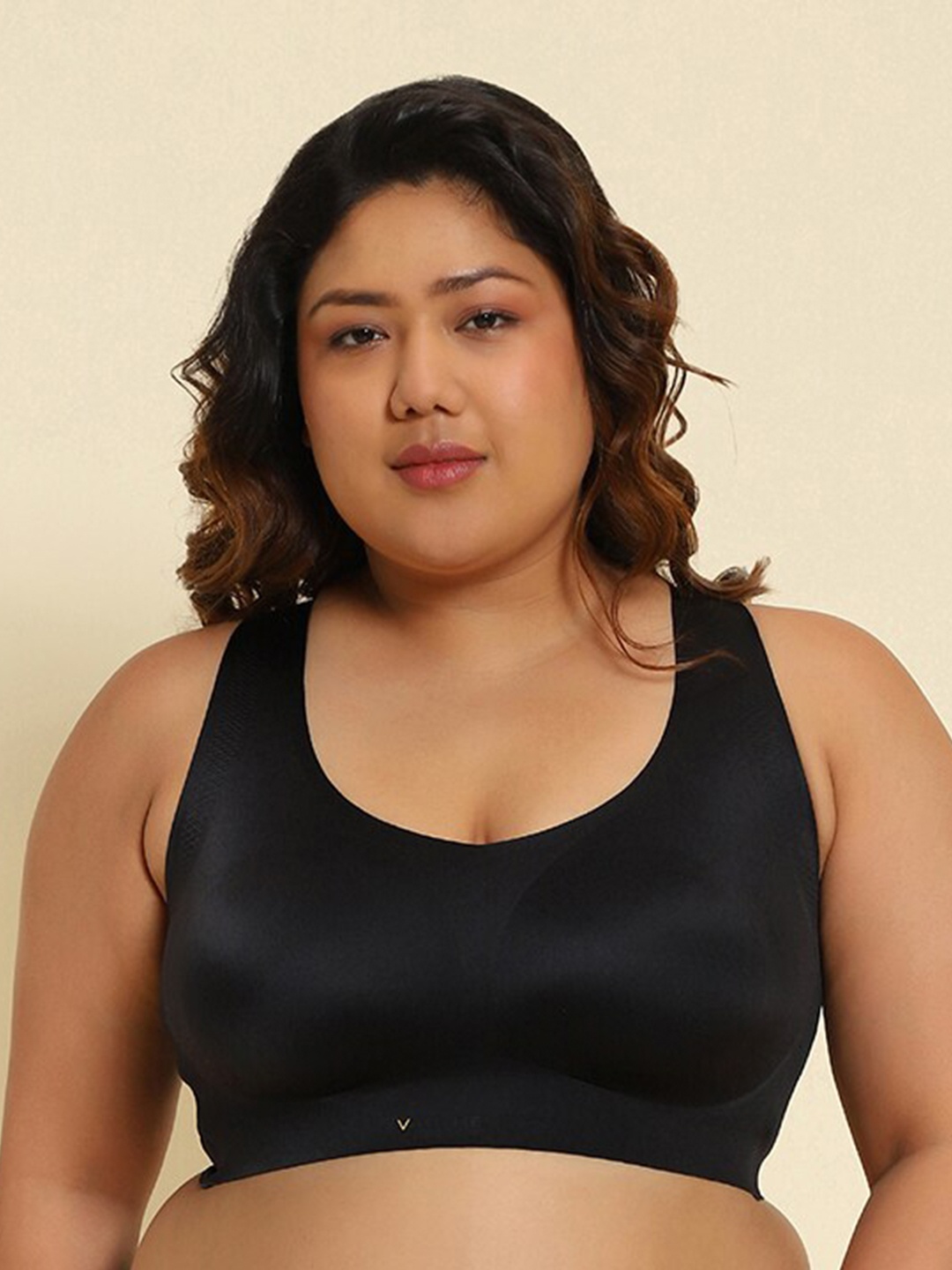 

Van Heusen Removable Padding Full Coverage Bra with All Day Comfort, Black