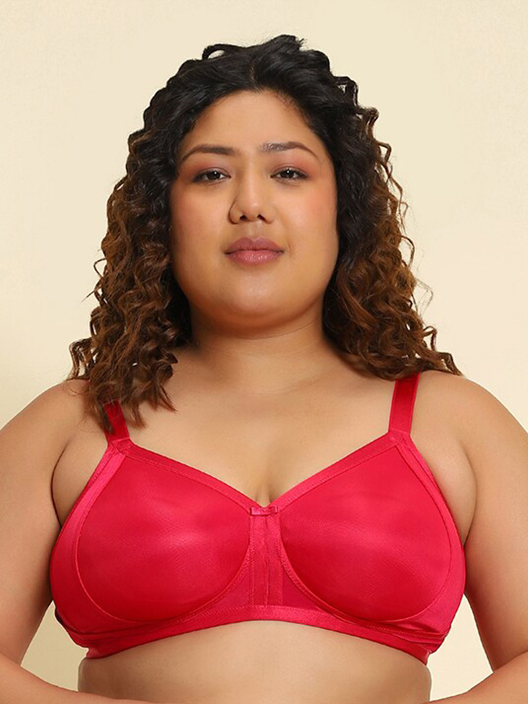 

Van Heusen Full Coverage Bra with All Day Comfort, Red