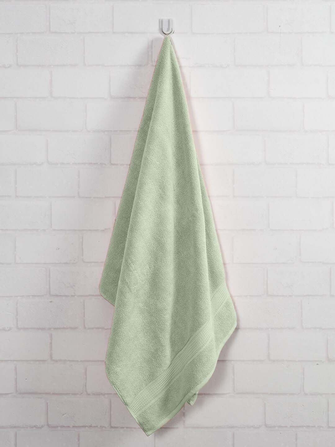 

AVI Living Green 550 GSM Pure Cotton Anti-Bacterial Reversible Bath Towel