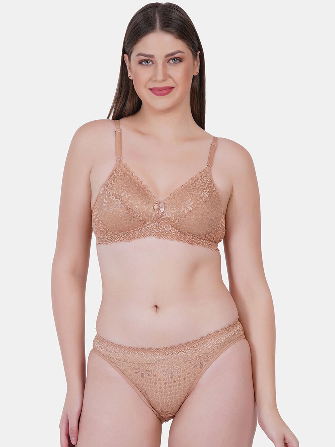 

Reveira Self-Design Lingerie Set, Nude