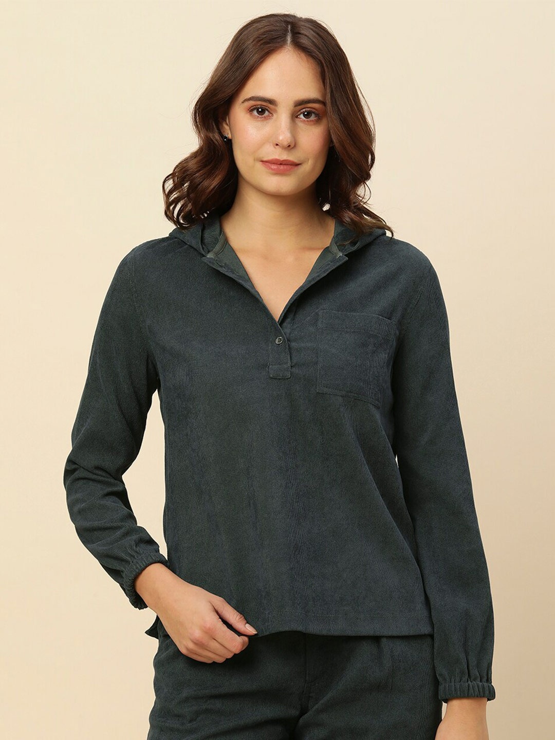 

Chemistry Hooded Top, Charcoal