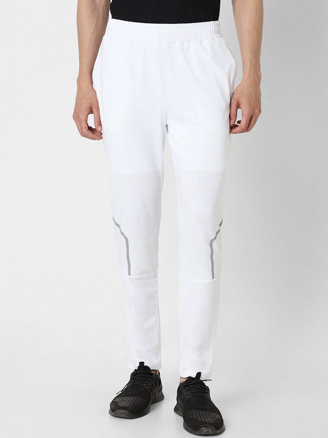 

Van Heusen Flex Men Slim Fit Mid Rise Track Pants, White