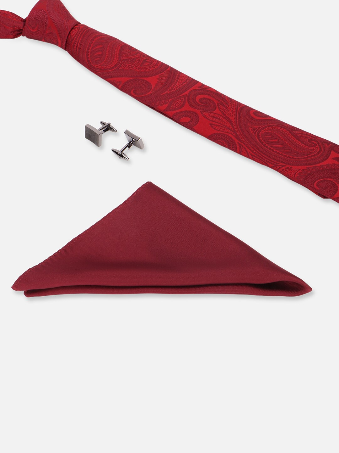 

Van Heusen Men Formal Accessory Gift Set, Red