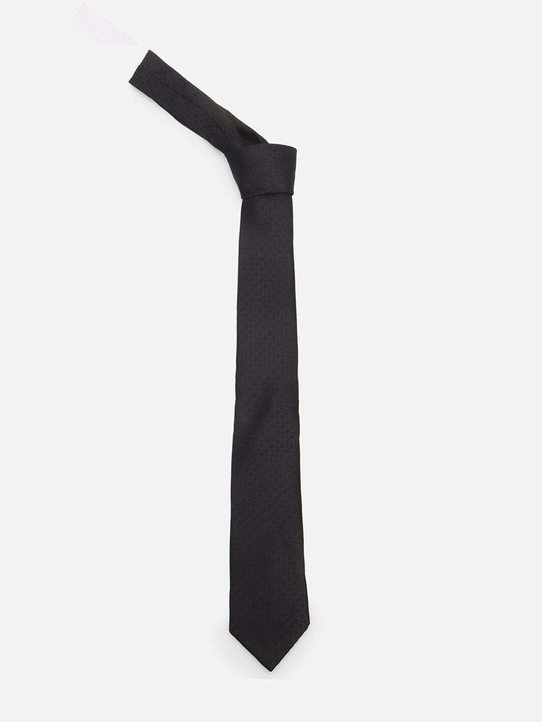 

Van Heusen Men Printed Broad Tie, Black