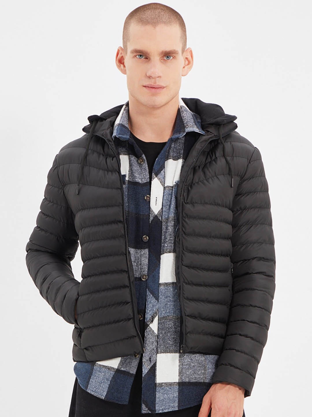 

Trendyol Hooded Padded Jacket, Black