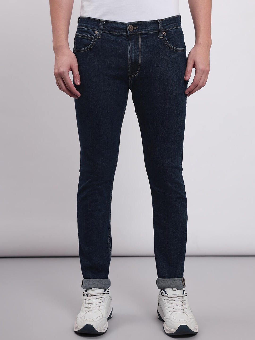 

Lee Men Slim Fit Clean Look Stretchable Jeans, Blue