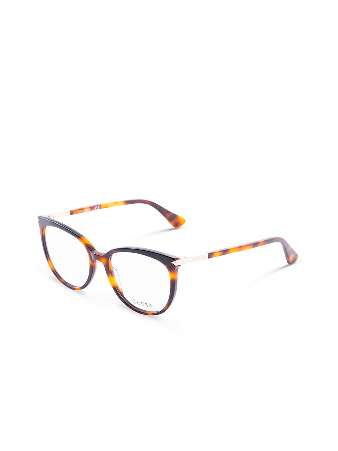 

GUESS Women Full Rim Round Frames, Brown
