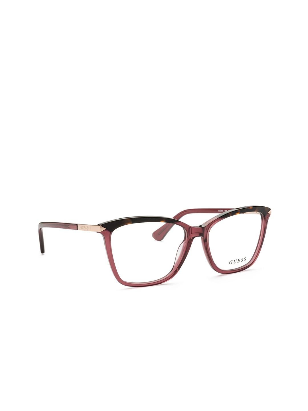 

GUESS Women Full Rim Square Frames, Red