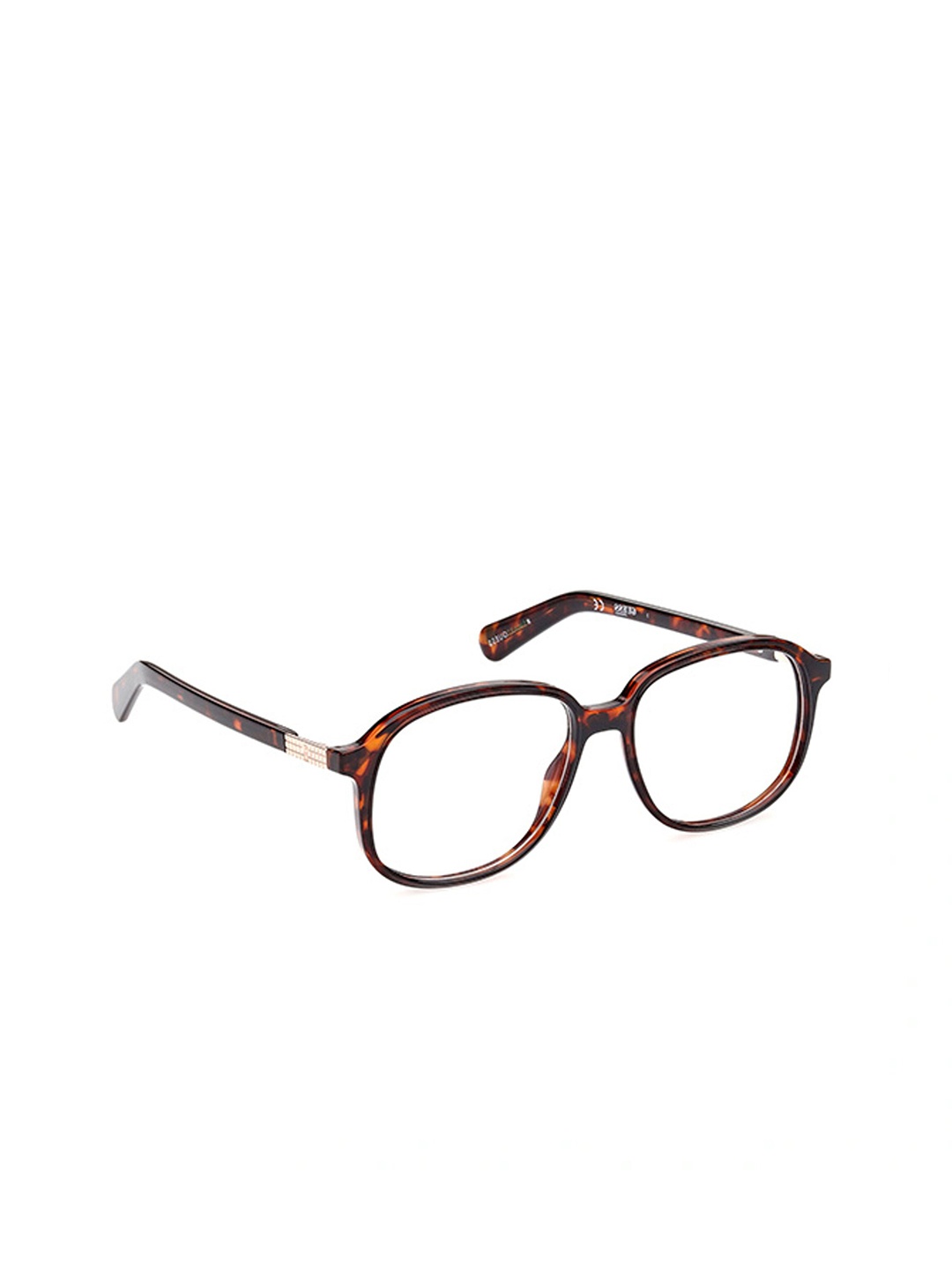 

GUESS Unisex Abstract Printed Full Rim Square Frames, Brown