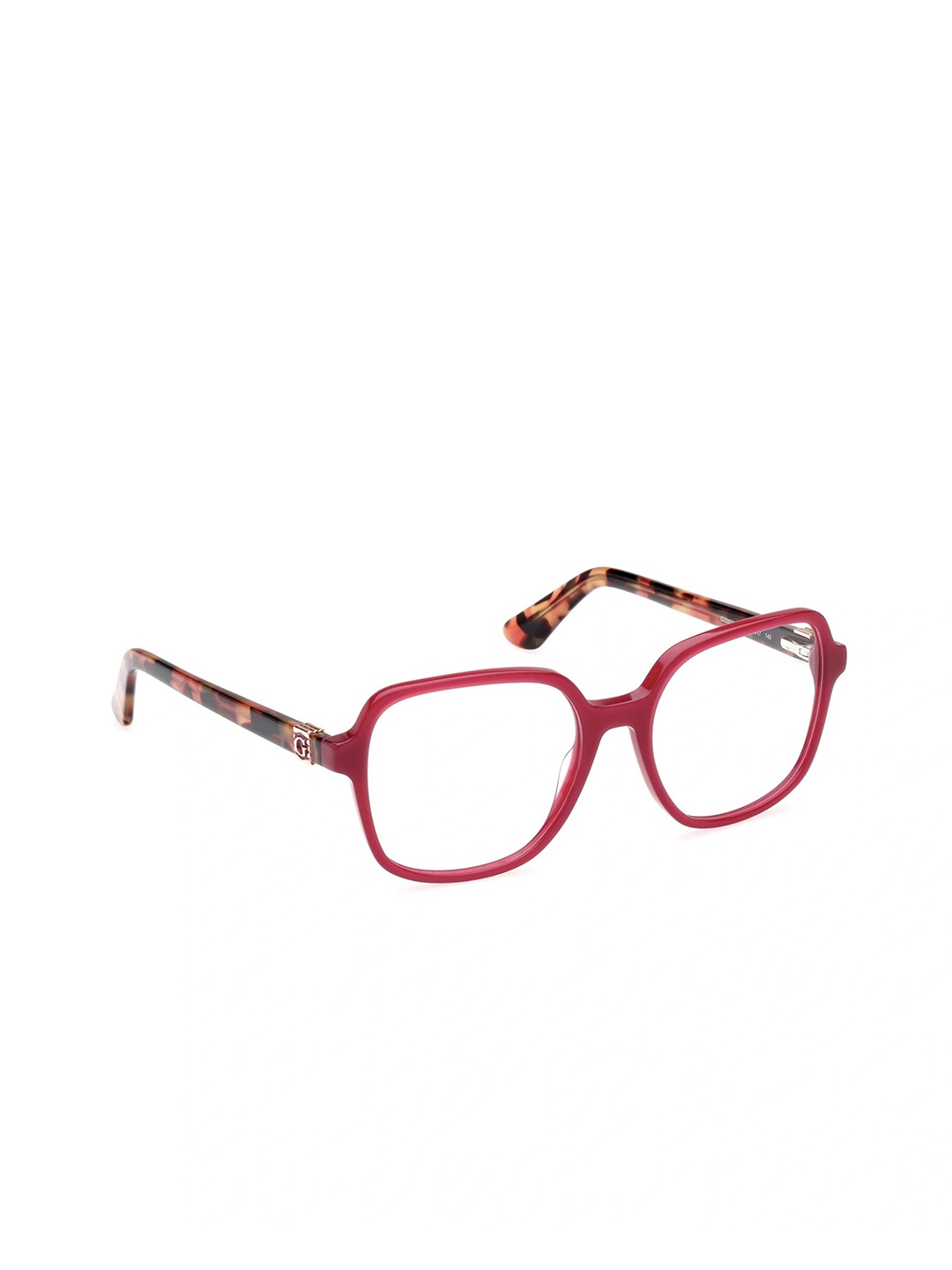 

GUESS Women Full Rim Square Frames, Brown