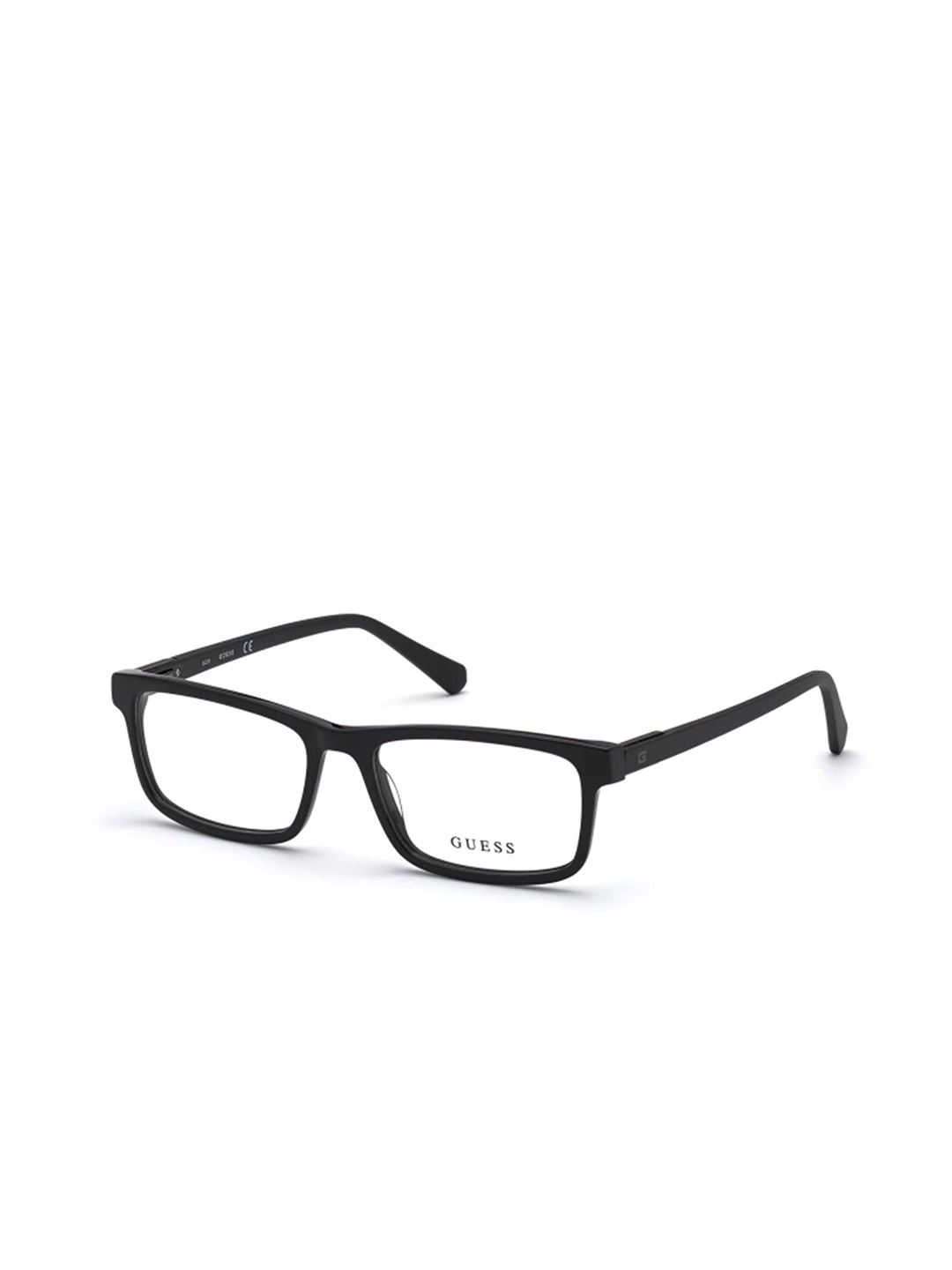 

GUESS Men Full Rim Rectangle Frames, Black