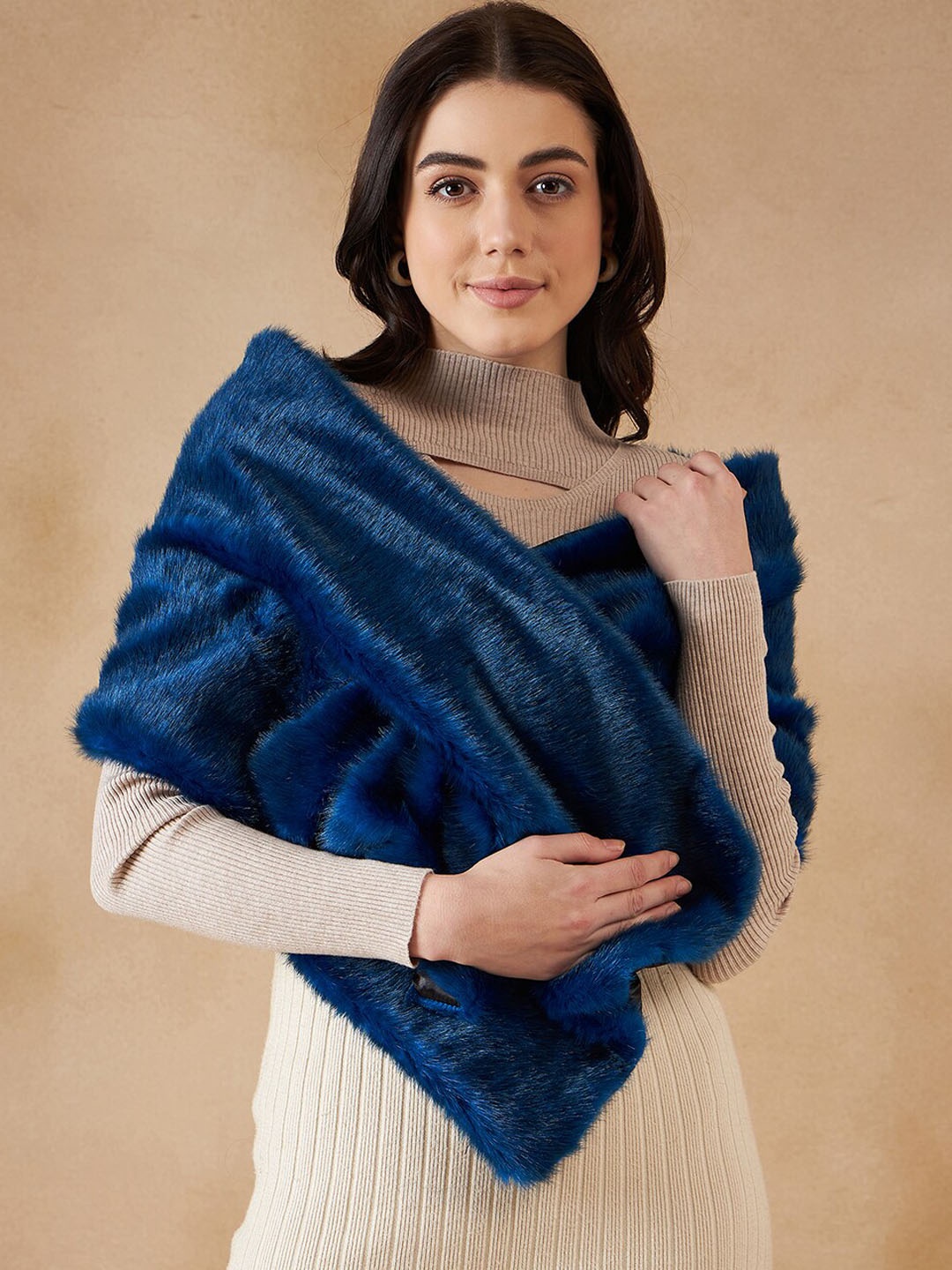 

InWeave Blue Acrylic Shawl