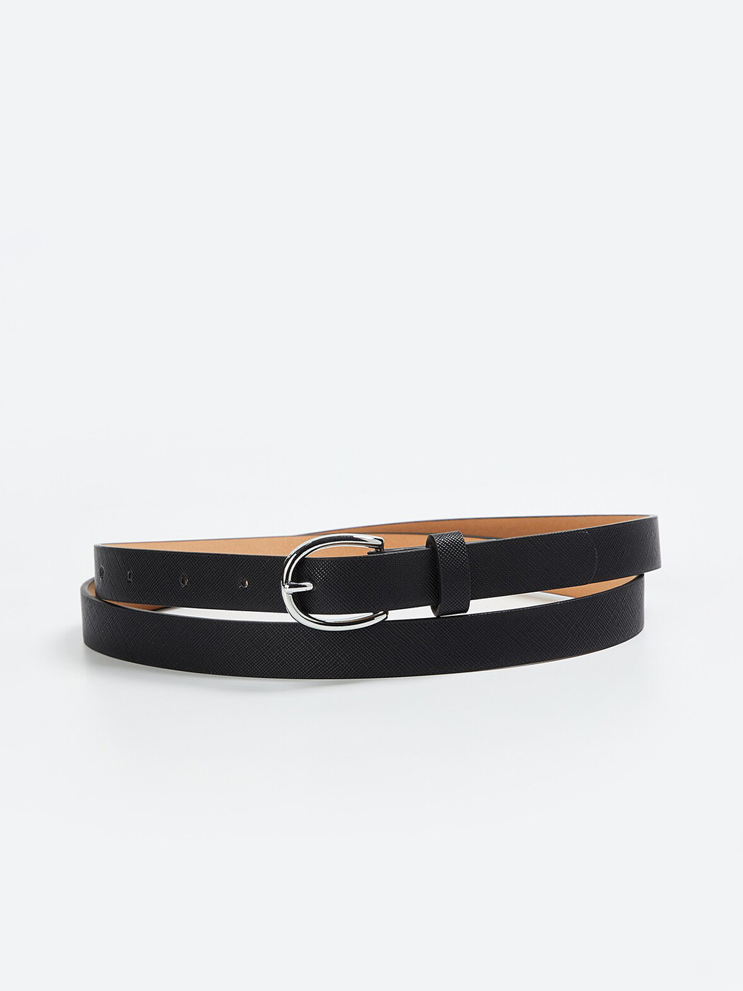 

Ginger by Lifestyle Women Slim Belt, Black
