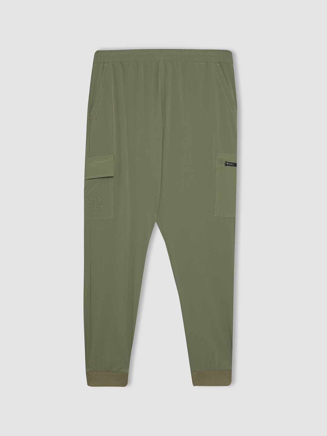 

DeFacto Men Mid-Rise Cargos, Olive