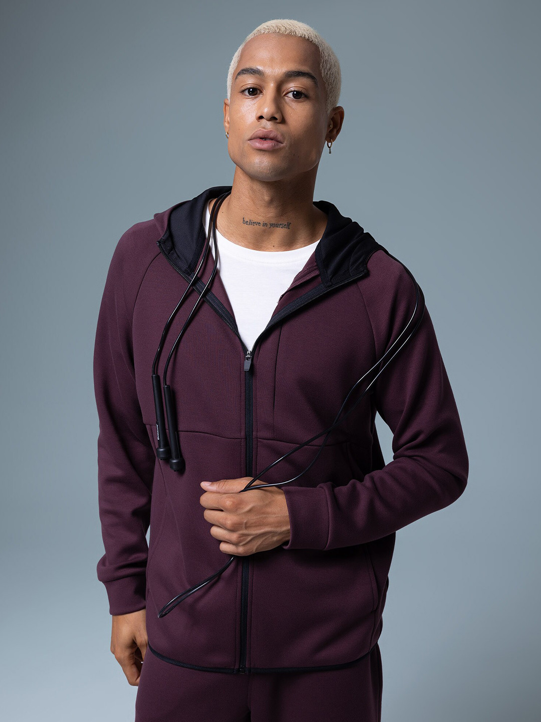 

DeFacto Hooded Front-Open Sweatshirt, Purple