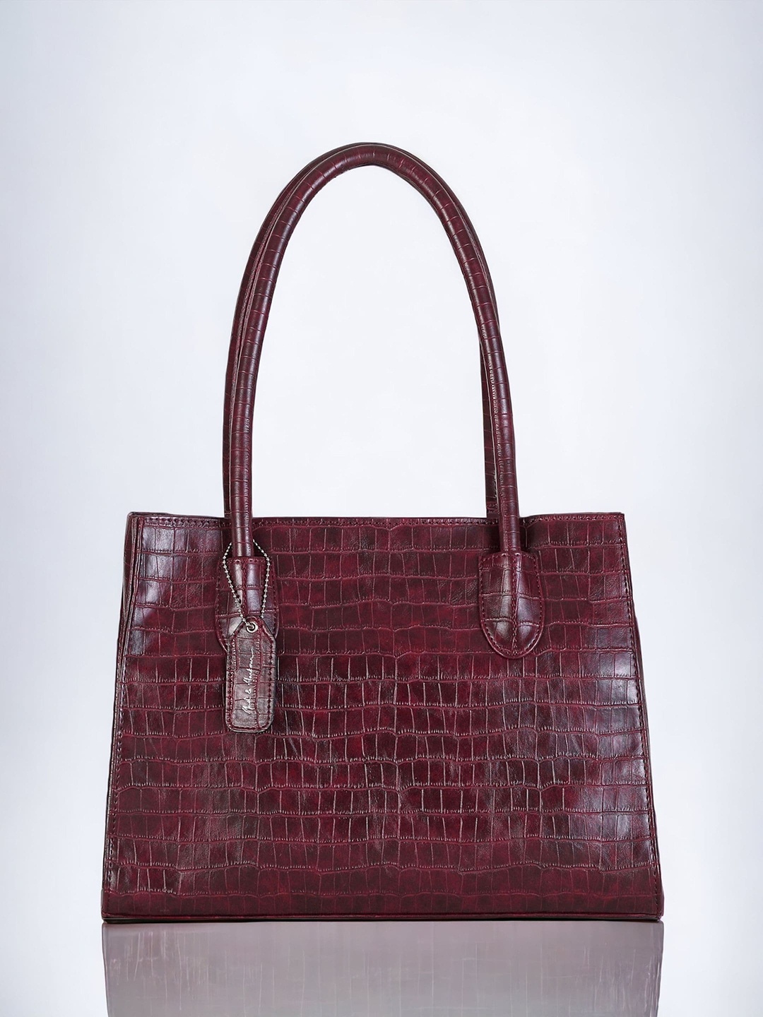 

Mast & Harbour Textured PU Shopper Shoulder Bag, Red