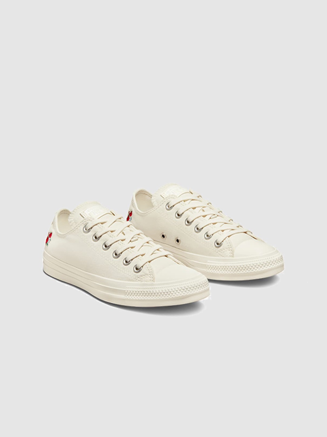 

Converse Women Chuck Taylor All Star Embroidered Floral Low Top Sneakers, Beige