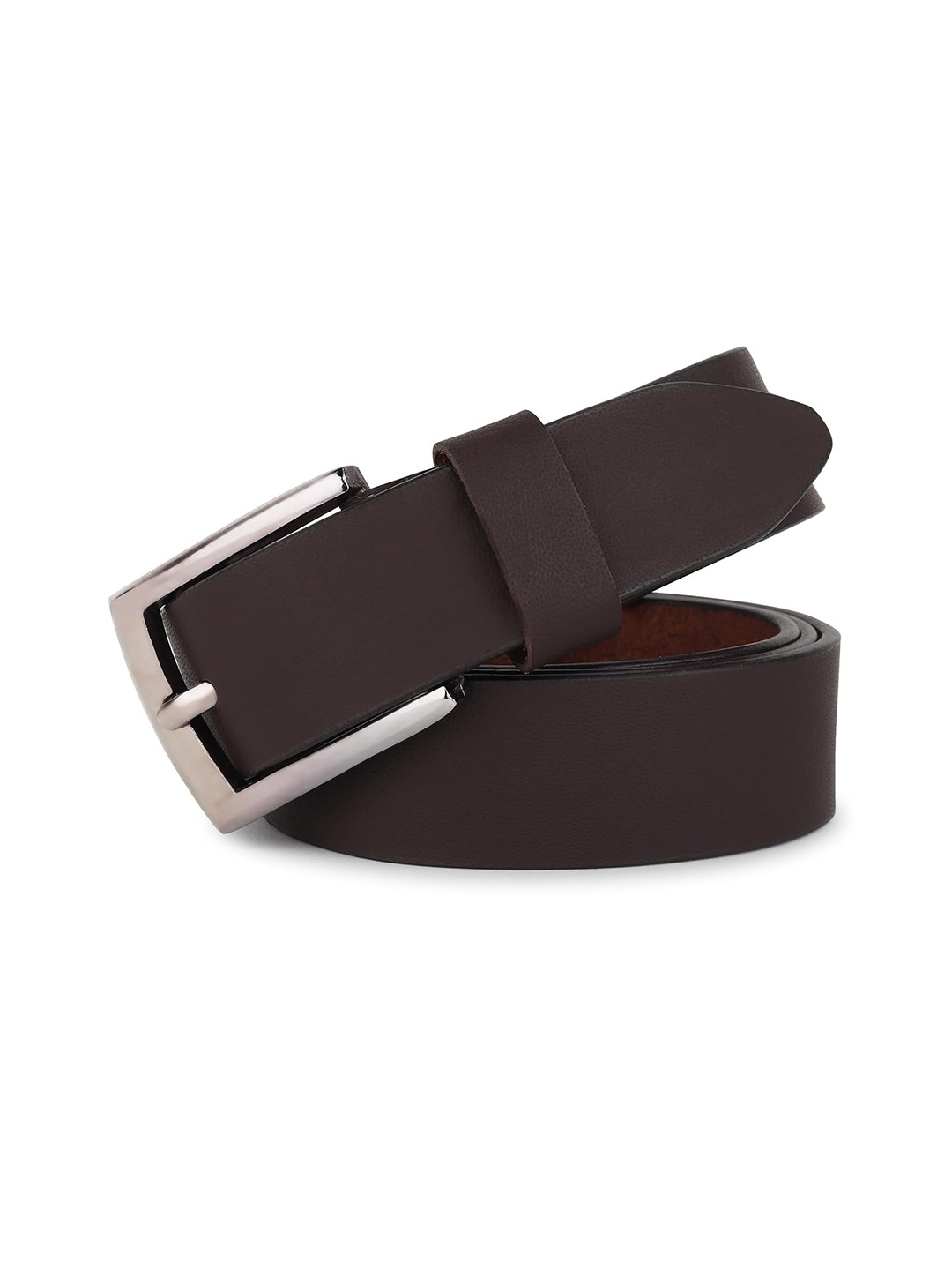 

Provogue Men Leather Belt, Brown