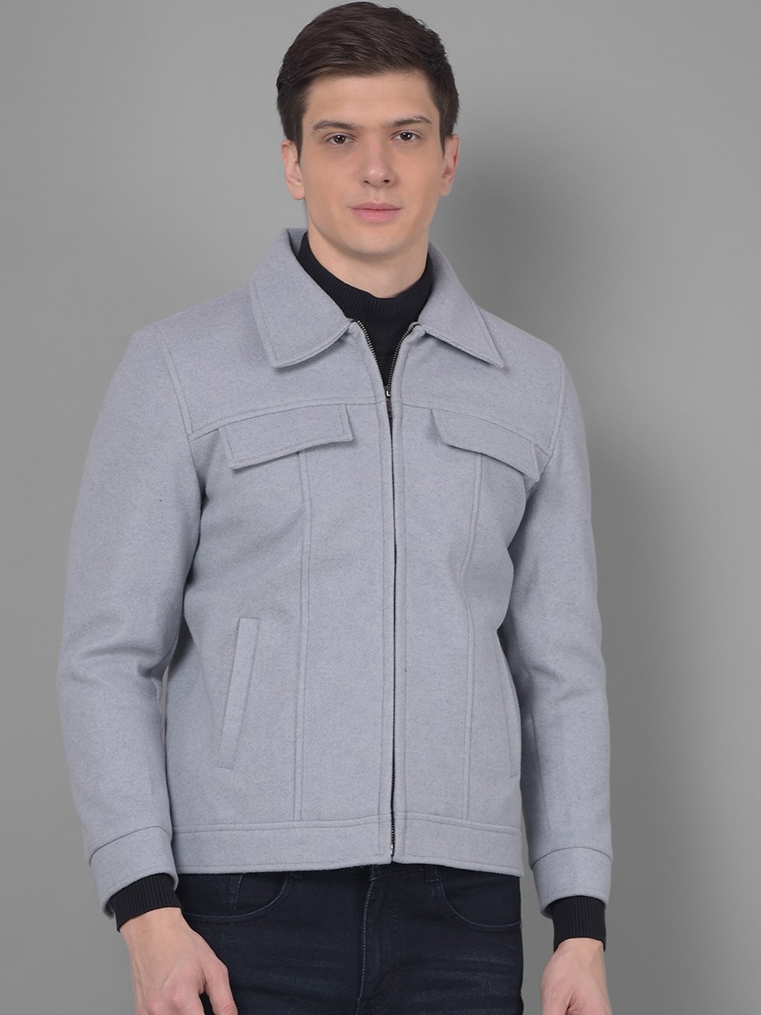 

COBB Cotton Lightweight Tailored Jacket, Grey
