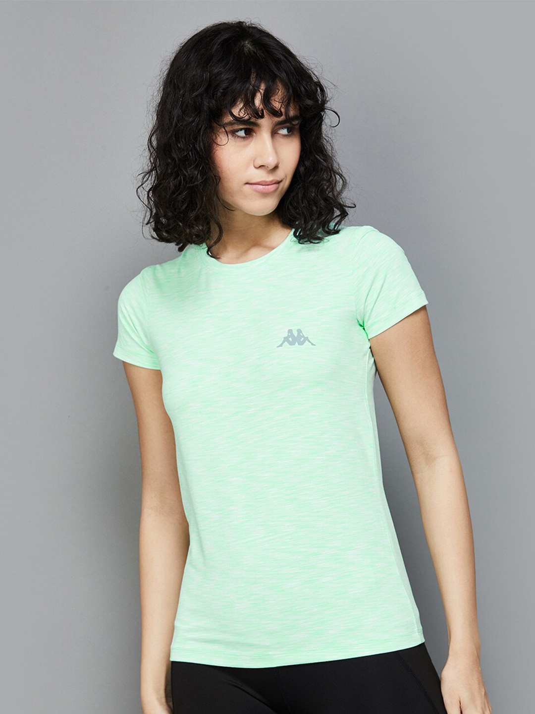 

Kappa Round Neck Regular T-shirt, Green