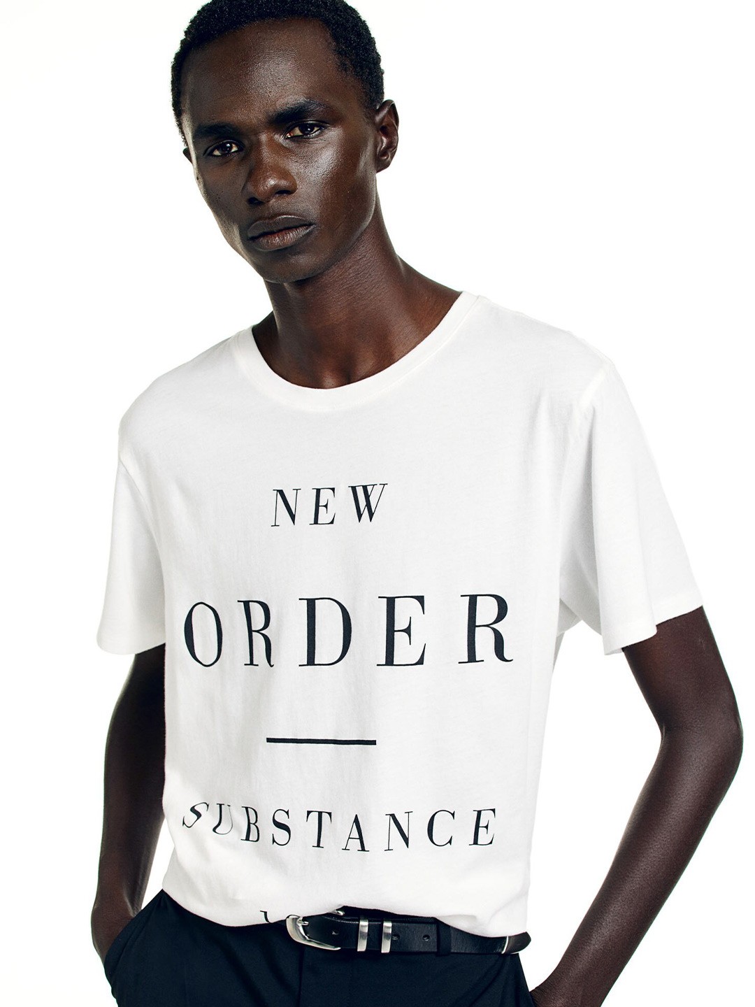 

H&M Regular Fit Printed T-shirt, White