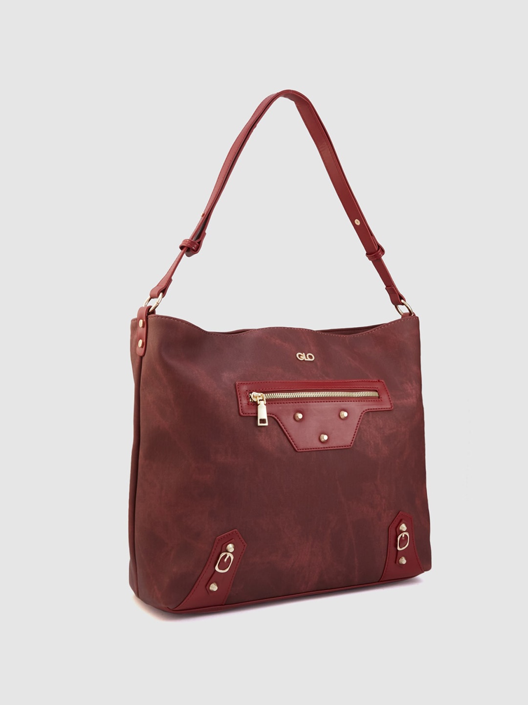 

Globus Structured Tote Bag, Maroon