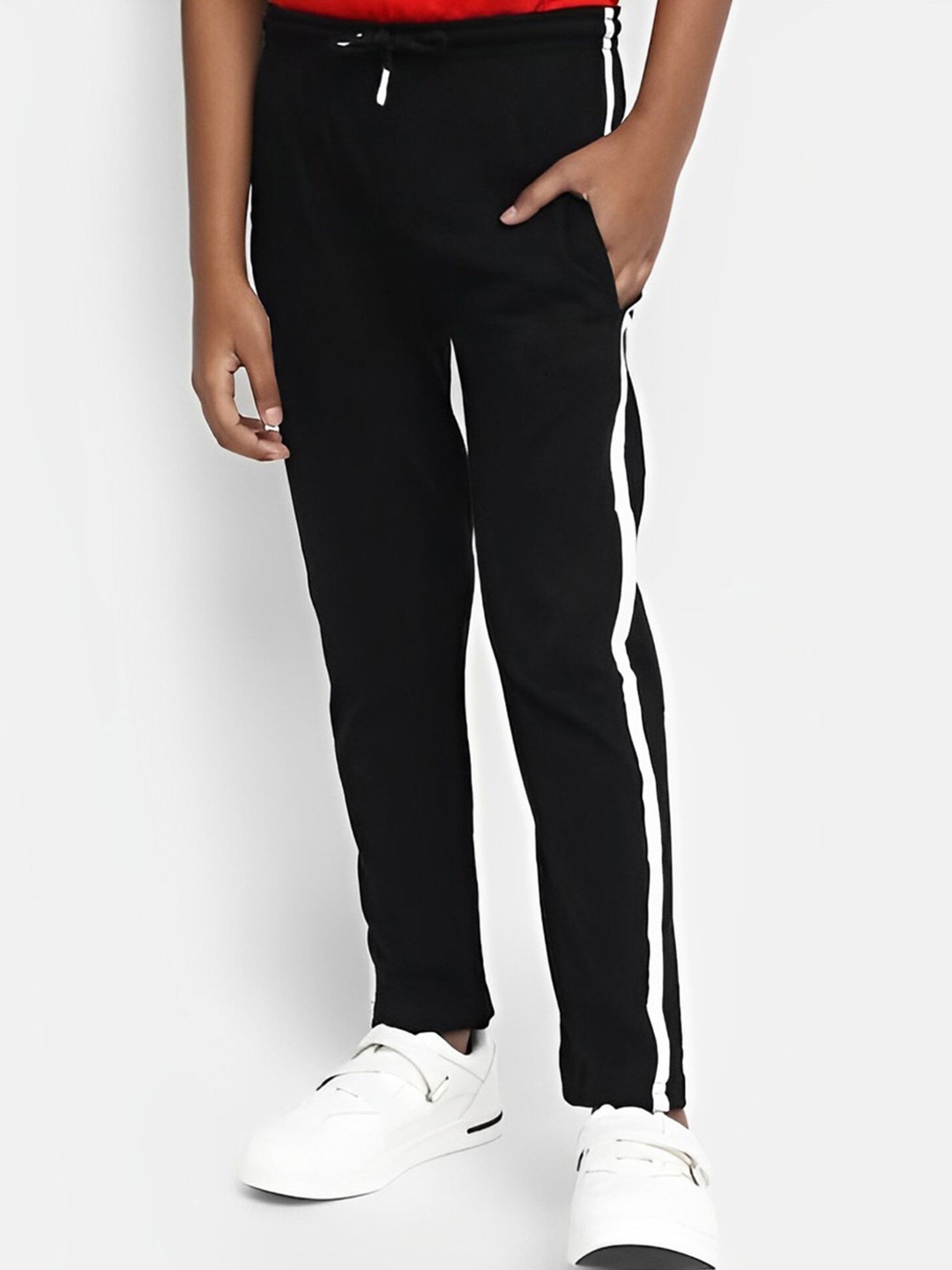 

FRENCH KLEIDER Boys Cotton Track Pants, Black