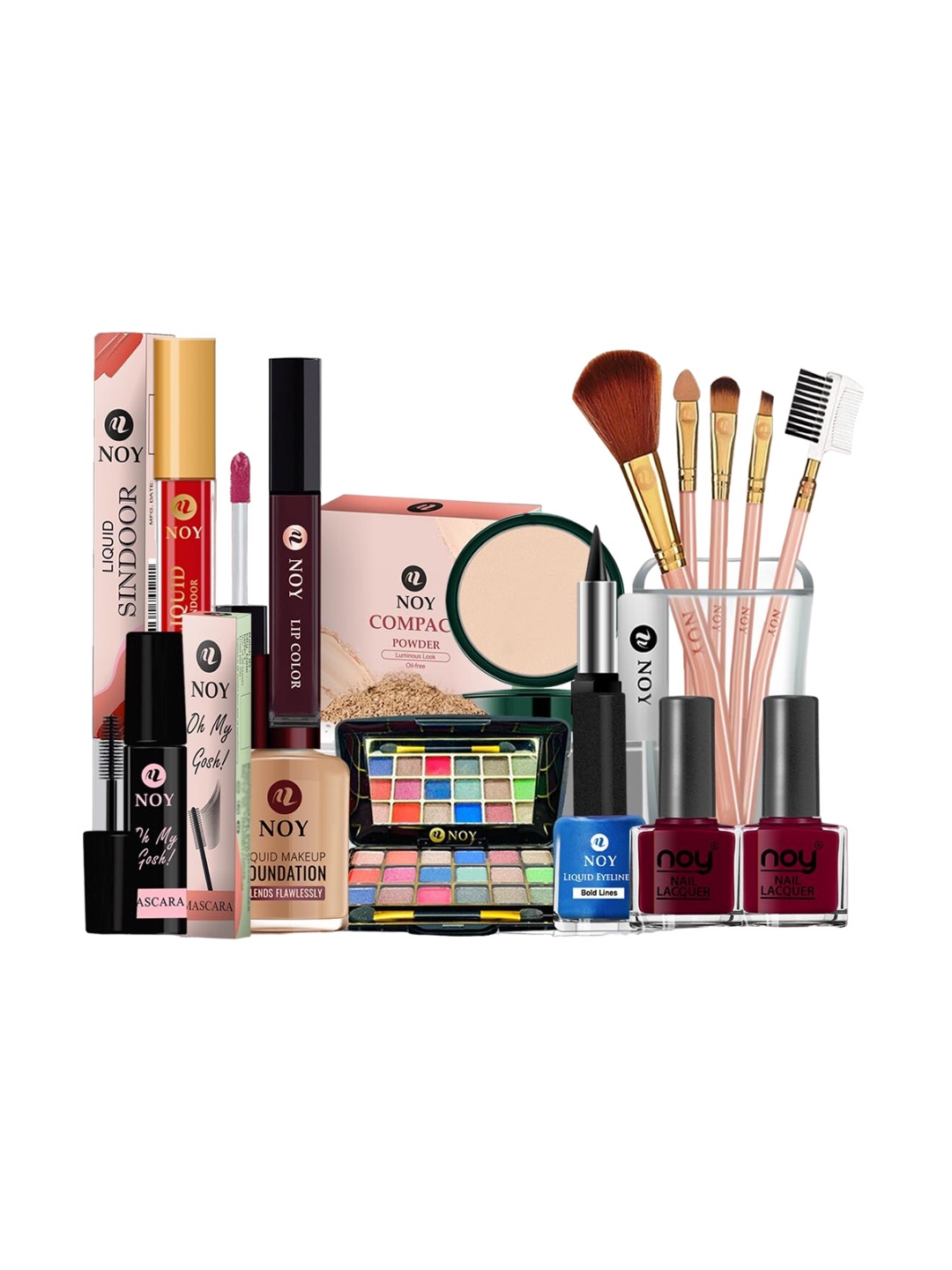 

NOY 15Pcs Essence Effortless Beauty In Any Weather - Combo No. 934, Blue