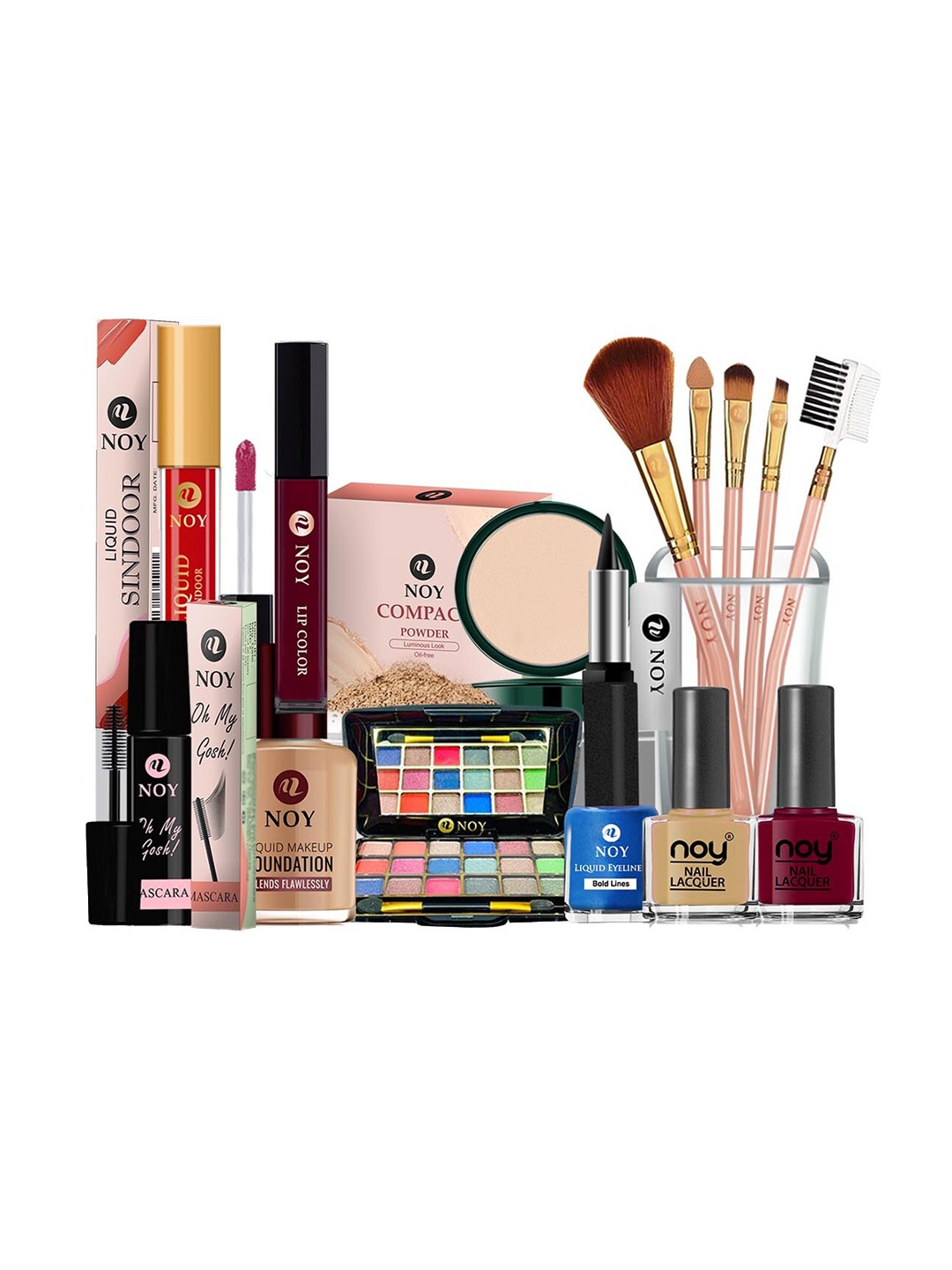 

NOY Essence 15Pcs Effortless Beauty In Any Weather - Combo No. 664, Maroon