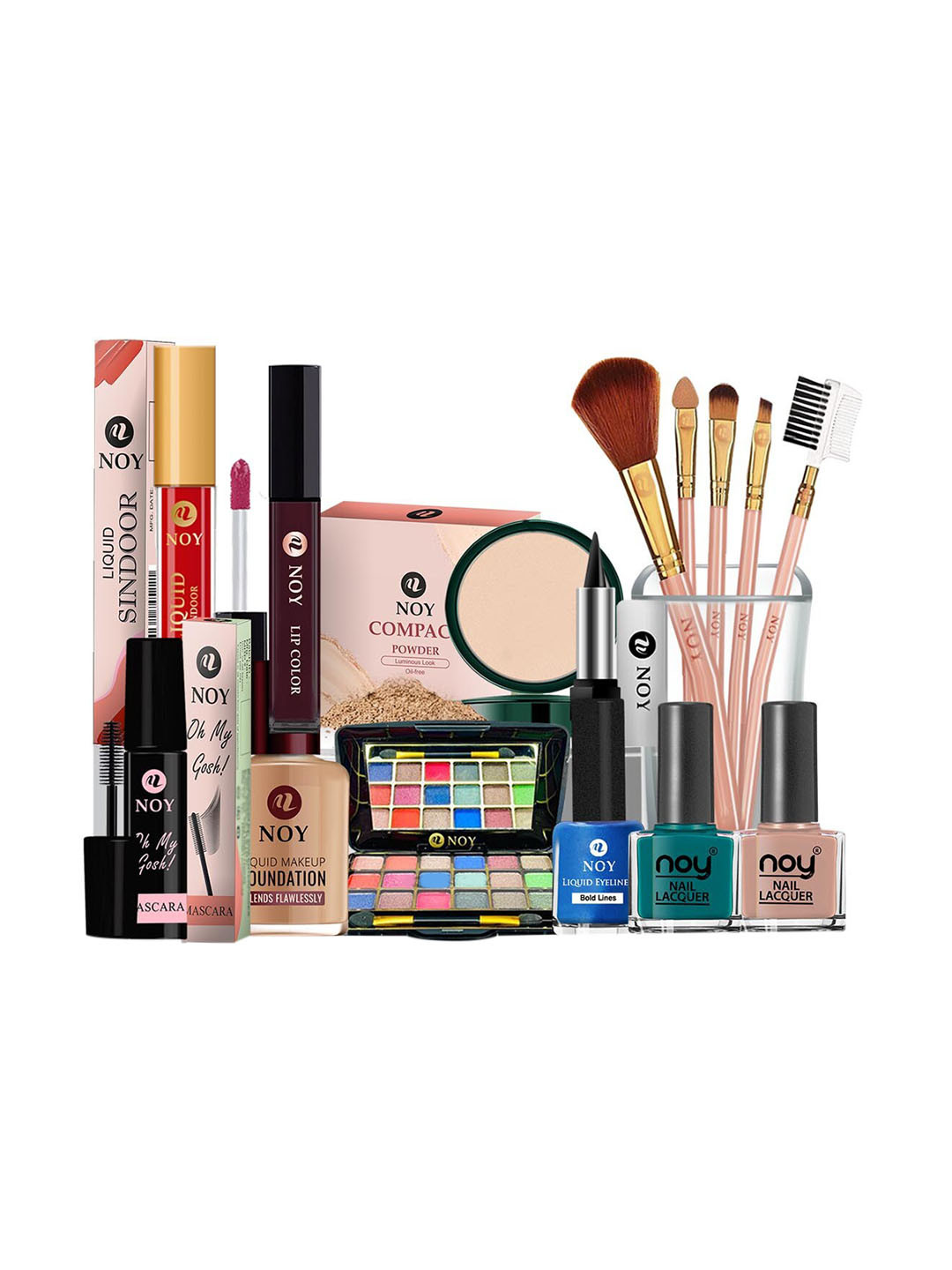 

NOY Essence 15Pcs Effortless Beauty In Any Weather - Combo No. 862, Green