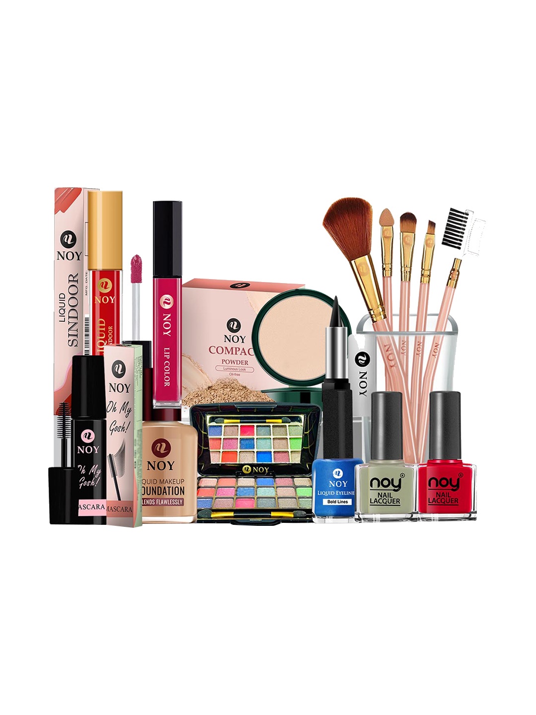 

NOY Essence 15Pcs Effortless Beauty Captured In Harmony - Combo No. 1041, Magenta