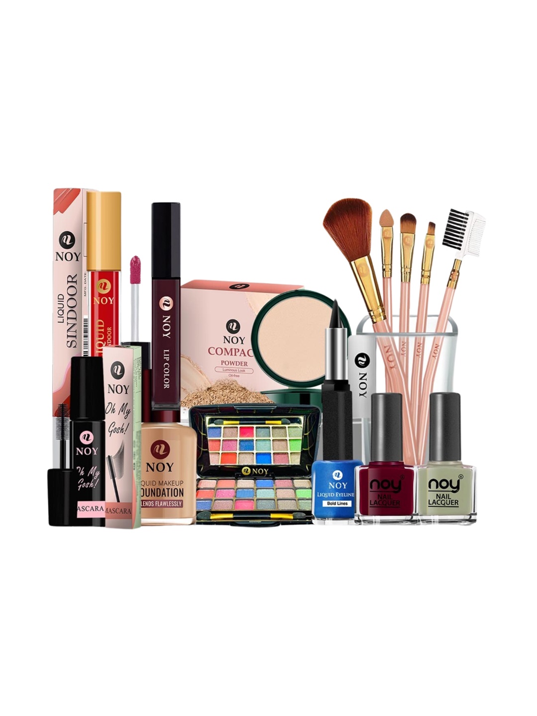 

NOY Set Of 15 Make-up Kit Combo - 942, Multi