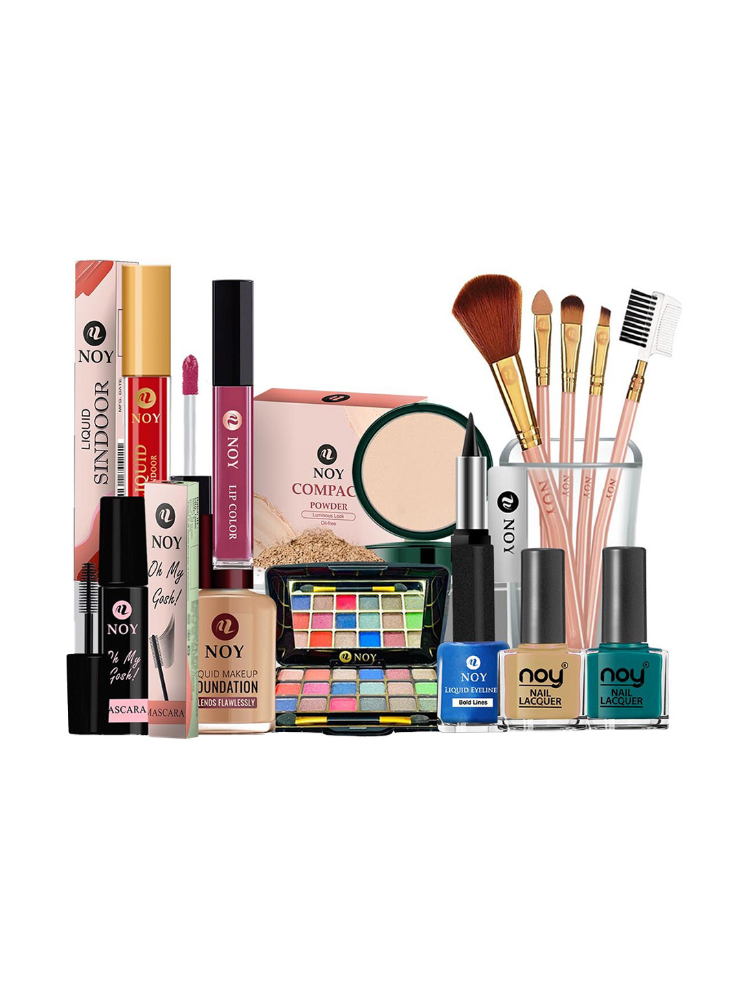 

NOY 15Pcs Non-Transfer Makeup Combo - No. 639, Purple