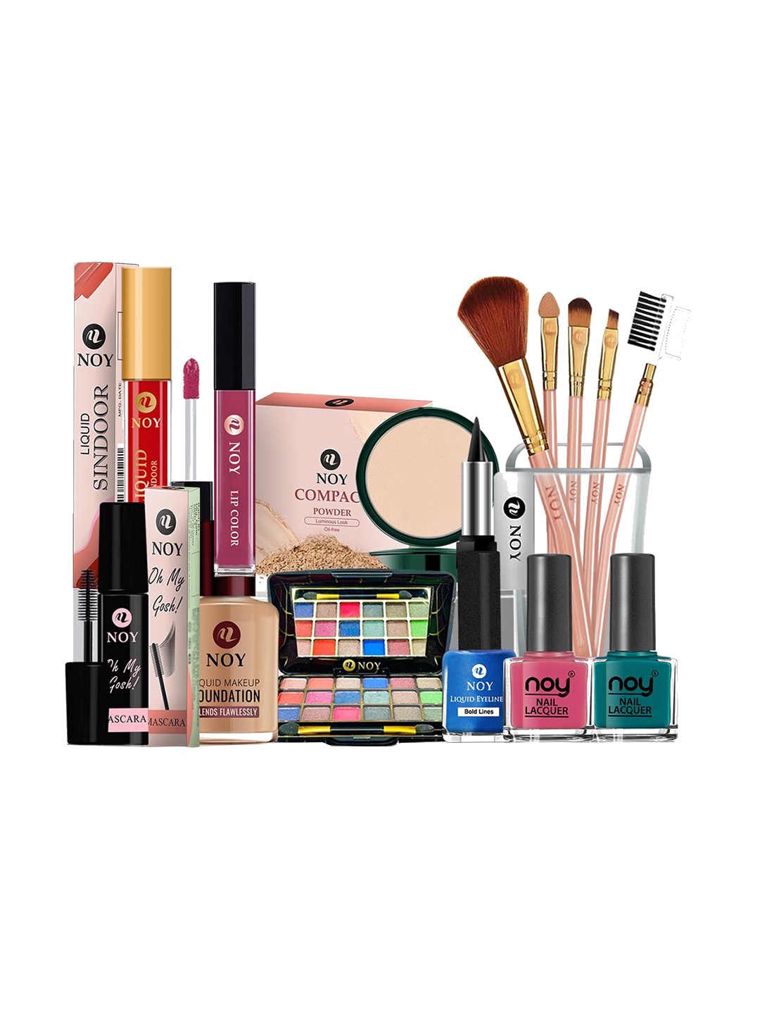 

NOY 15Pcs Effortless Beauty In Any Weather Combo - Combo No. 719, Purple