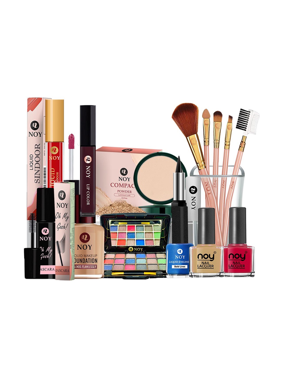 NOY Set Of 15 Make Up Combo NO#702, Nude