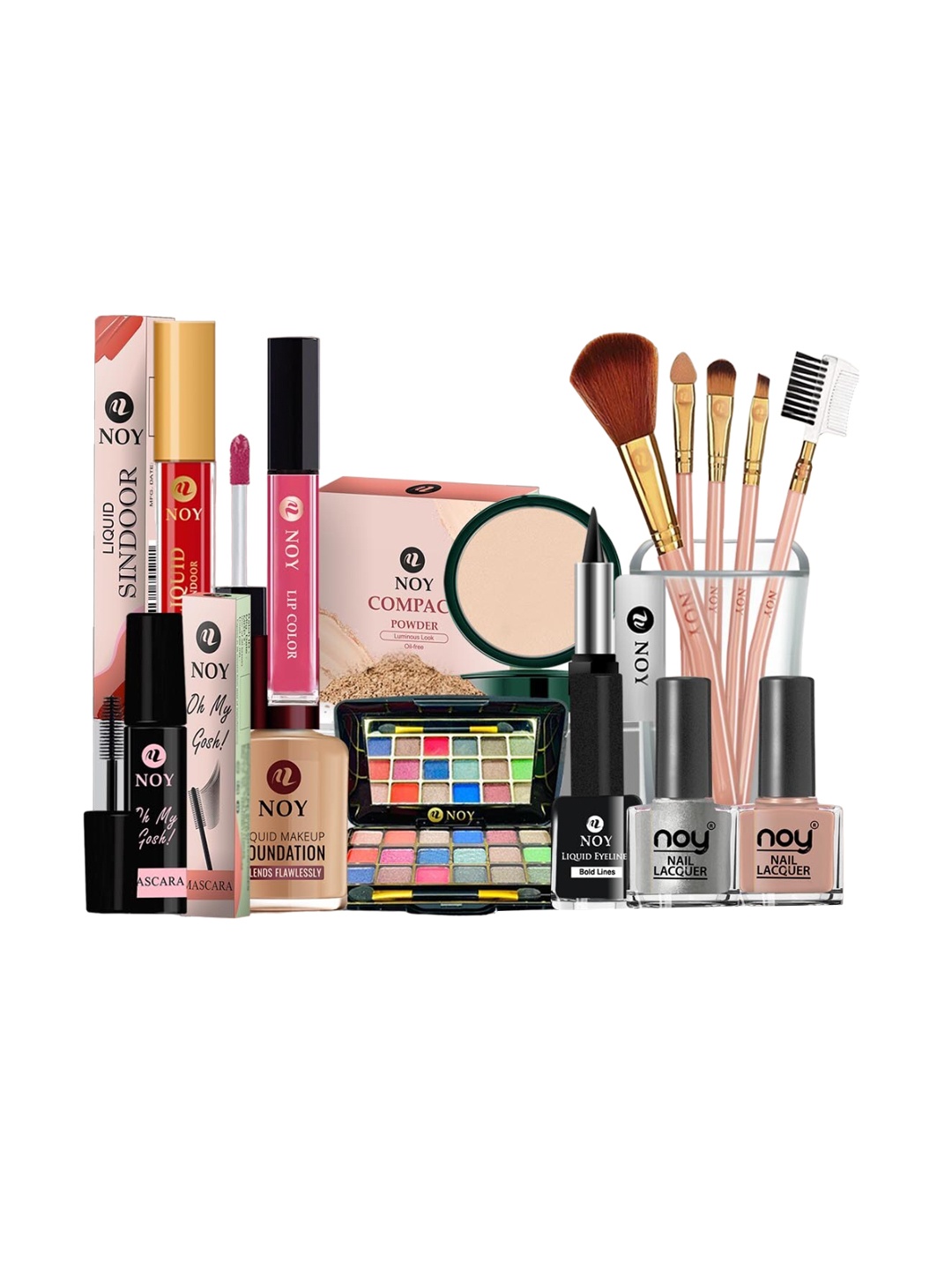 

NOY 15Pcs Luxurious Beauty Essentials - Combo No. 612, Multi