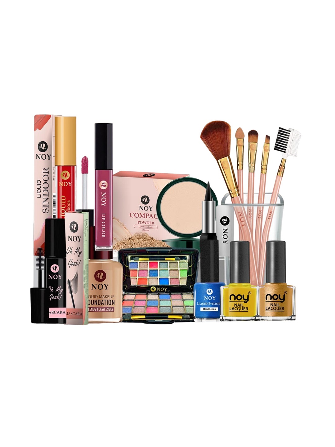 

NOY Set Of 15 Luxurious Pairing For Exquisite Glamour Makeup Combo - 903, Purple
