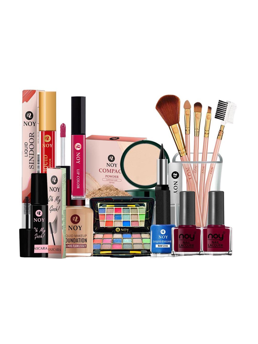 

NOY Set Of 15 Make Up Combo NO#937, Magenta